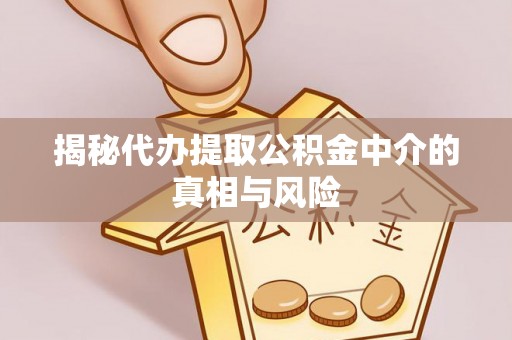 宣汉揭秘代办提取公积金中介的真相与风险