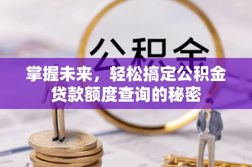 宣汉掌握未来，轻松搞定公积金贷款额度查询的秘密