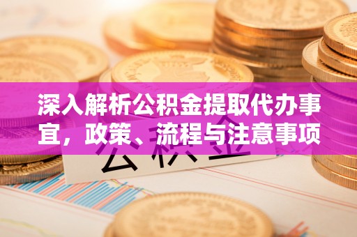宣汉深入解析公积金提取代办事宜，政策、流程与注意事项全攻略